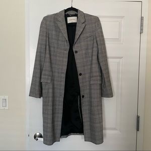 Aritzia Babaton Plaid Coat